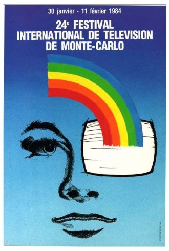 Affiche du Festival de Télévision de Monte-Carlo 1984