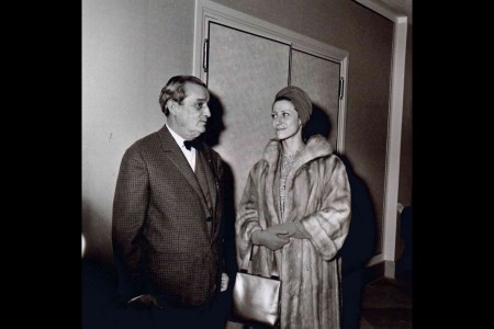 Marcel PAGNOL (Ecrivain, Dramaturge, Cinéaste, Producteur, Membre de l’Académie française, Membre du Jury), Maia PLISSETSKAIA (Danseuse étoile)