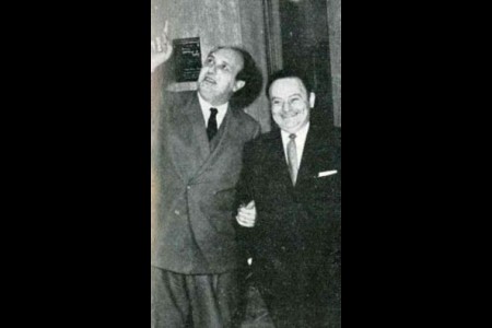 Pierre TCHERNIA (Producteur O.R.T.F., Membre du Jury), René GOSCINNY (Ecrivain, Réalisateur, Scénariste)