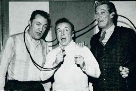 Jacques ARY (Acteur, Le corniaud), Jean VALTON (Imitateur, Chansonnier), Roger LANZAC (Chanteur, Acteur, Animateur télévision et radio)