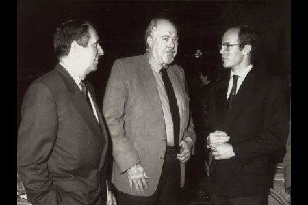 S.A.S. le Prince Albert II, Robert ALTMAN (Réalisateur) (© Gaétan LUCI - Archives du Palais)