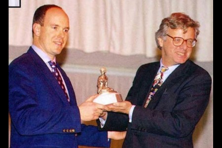 S.A.S. le Prince Albert II, Michael GRADE Nymphe d'Honneur du 36ème Festival