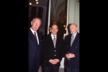 S.A.S. le Prince Albert II, Max VON SYDOW (Acteur, Président  Jury Films de Télévision), Irvin KERSHNER (Producteur, Président  Jury Mini-Séries)