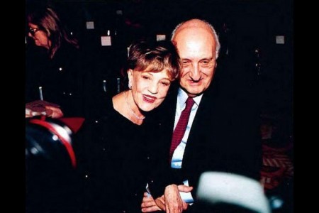 Jeanne MOREAU (Actrice), Pierre TCHERNIA (Journaliste, Présentateur de la soirée Hommage à Josée Dayan)