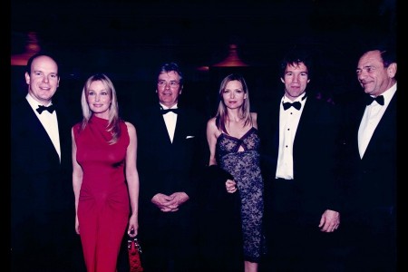 S.A.S. Le Prince Albert II, Bo DEREK (Actrice), Alain DELON (Acteur), Michelle PFEIFFER (Actrice), David E. KELLEY (Scénariste, Producteur) Nymphe d'Honneur du 40ème Festival, Prince Alexandre de Merode