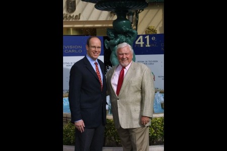 S.A.S. le Prince Albert II, Mer GRIFFIN (Producteur, Réalisateur, Acteur, Scénariste) Nymphe d’Honneur du 41ème Festival