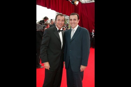 Bernard MONTIEL (Animateur de télévision, Tout est permis), Thierry BECCARO (Animateur de télévision, Motus)