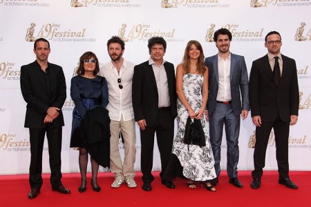 Cast Kaamelott. Sébastien LALANNE, Josette DEVRON, Emmanuel MEIRIEU, Lionel ASTIER, Aurore POURTEYRON, Simon ASTIER, Alban LENOIR 