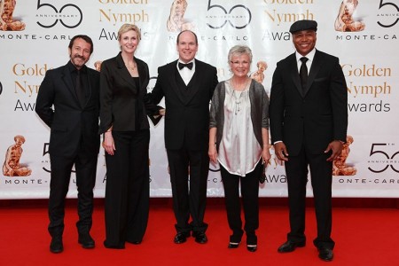 Soirée de clôture. S.A.S. Le Prince Albert II, Jean-Luc ANGLADE (Acteur, Braquo), Jane LYNCH (Actrice, Glee), Julie WALTERS (Actrice, Mo), LL COOL J. (Acteur, NCIS : Los Angeles)