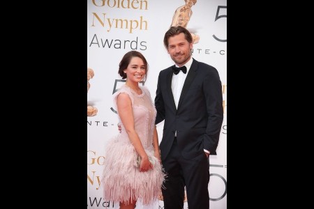 Emilia CLARKE, Nikolaj COSTER-WALDAU (Acteurs, Game of Thrones)