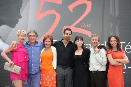 Cast Plus belle la vie. Rebecca HAMPTON, Alexandre FABRE, Pascale ROBERTS, Joakim LATZKO, Cecilia HORNUS, Denis CHERER, Dounia COESENS 