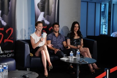 Conférence de presse, Revenge. Emily VANCAMP, Joshua BOWMAN, Madeleine STOWE