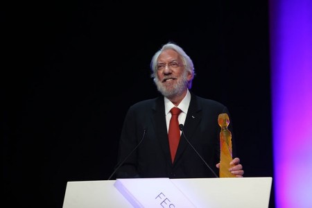 Donald SUTHERLAND (Acteur) Nymphe de Cristal du 53ème Festival