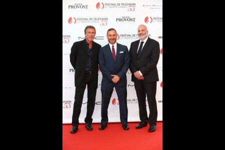 Membres du Jury Mini-Séries. Bruno WOLKOWITCH (Acteur), Alan POUL (Producteur, Réalisateur), Kim BODNIA (Acteur)