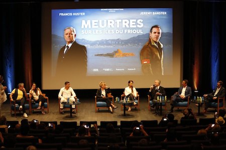 Projection publique – Meurtres sur les îles du Frioul <br>
Jeremy Banster (Acteur), Francis Huster (Acteur)
