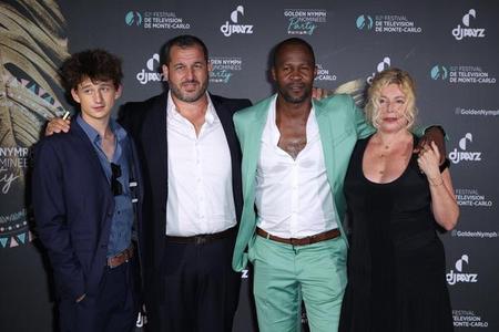 Cast Le colosse aux pieds d’argile, Nymphe d’Or du Meilleur Film de Fiction<br>Timi-Joy Marbot (Acteur, Prix Spécial du Jury), Sébastien Boueilh (Acteur), Sydney Gallonde (Producteur, CEO), Stéphanie Murat (Réalisatrice)