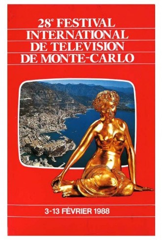 Affiche du Festival de Télévision de Monte-Carlo 1988