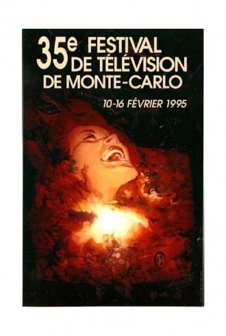 Affiche du Festival de Télévision de Monte-Carlo 1995