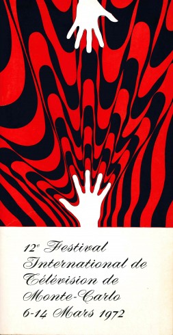 Affiche du Festival de Télévision de Monte-Carlo 1972