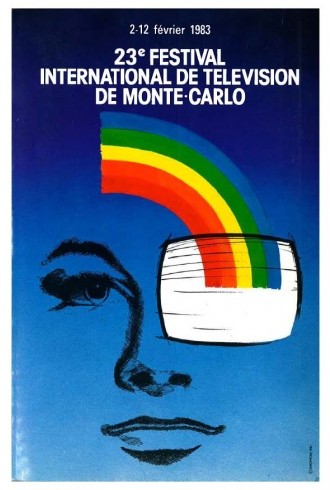 Affiche du Festival de Télévision de Monte-Carlo 1983