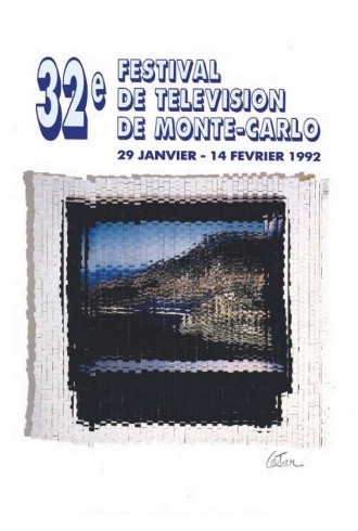 Affiche du Festival de Télévision de Monte-Carlo 1992