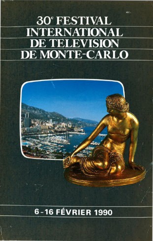 Affiche du Festival de Télévision de Monte-Carlo 1990