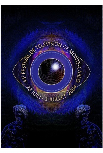 Affiche du Festival de Télévision de Monte-Carlo 2004