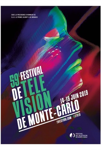 Affiche du Festival de Télévision de Monte-Carlo 2019