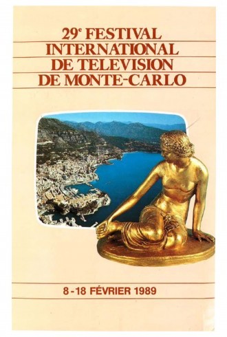 Affiche du Festival de Télévision de Monte-Carlo 1989