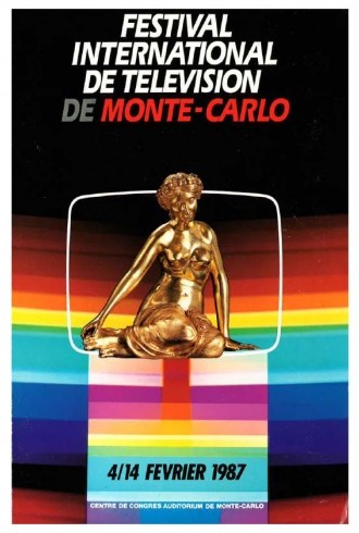 Affiche du Festival de Télévision de Monte-Carlo 1987