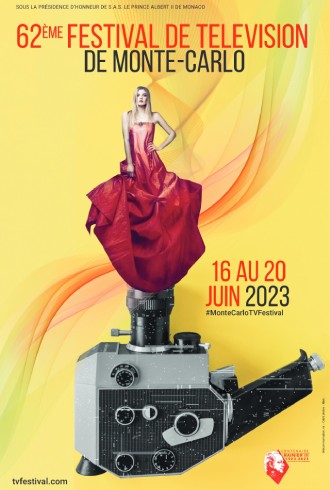 Affiche du Festival de Télévision de Monte-Carlo 2023