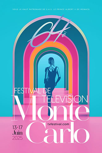 Affiche du Festival de Télévision de Monte-Carlo 2025