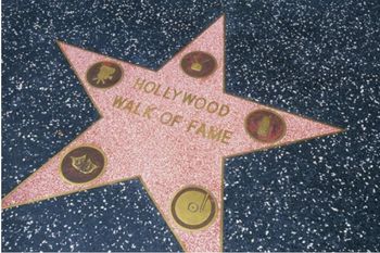 She has her own star on Hollywood Boulevard