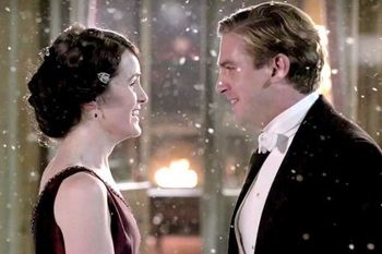 Matthew and Lady Mary Crawley - Downton Abbey