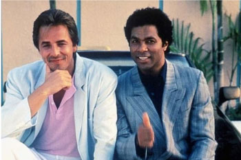 Sonny Crockett and Ricardo Tubbs