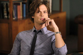 Spencer Reid, from Criminal Minds