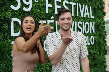 Lindsey Morgan et Richard Harmon