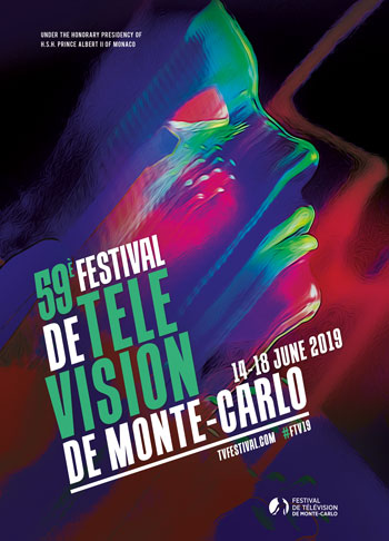 Official Poster of the 2019 Monte-Carlo Television Festival