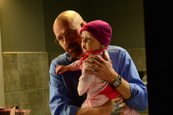 Walter White’s baby in Breaking Bad