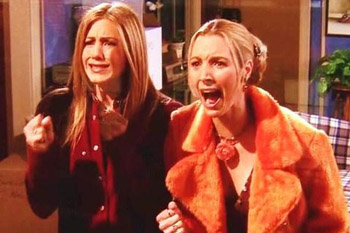 Quand Phoebe découvre la relation entre Monica et Chandler