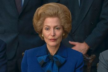 Gillian Anderson in The Crown