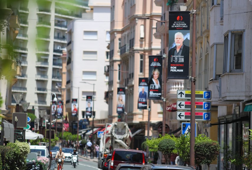 Kakémonos de rue en Principauté de Monaco