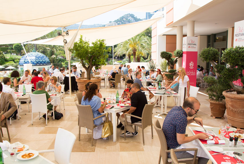 « Club du Festival », espace déjeuner privé au Monte-Carlo Bay