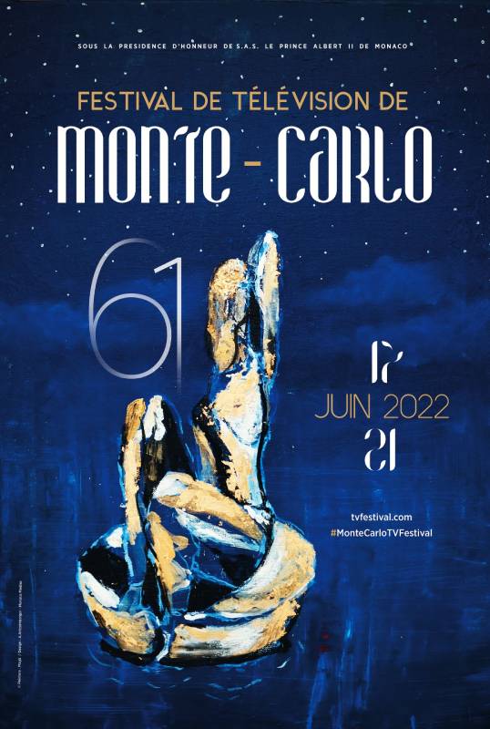 Affiche officielle du 60e Festival de Télévision de Monte-Carlo