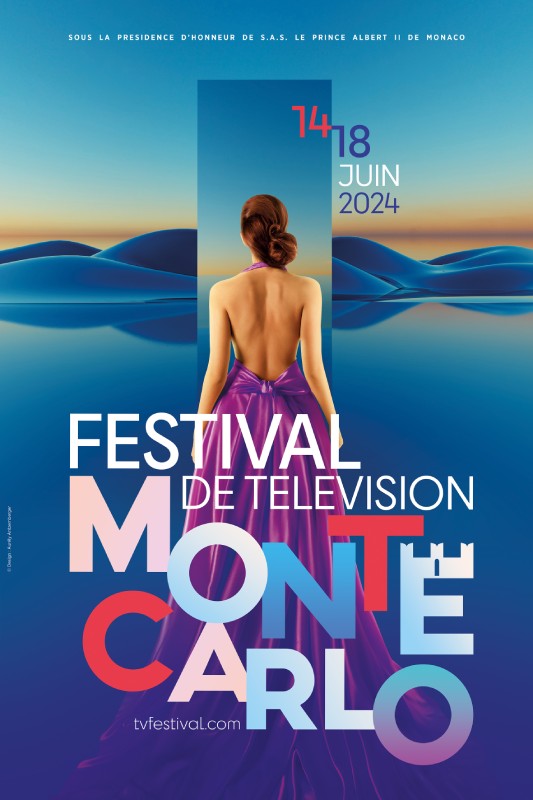 Affiche officielle du 62e Festival de Télévision de Monte-Carlo